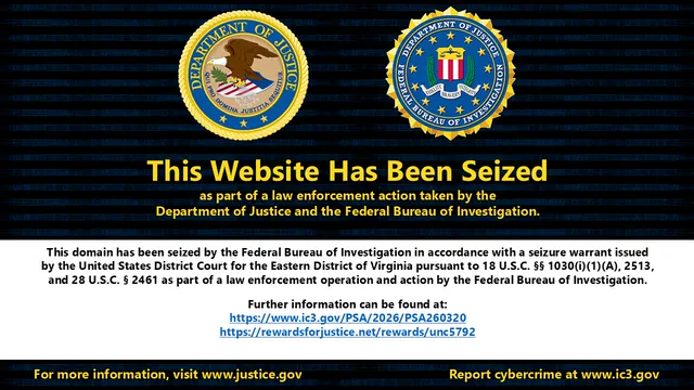 G00gle.tech website seizure banner